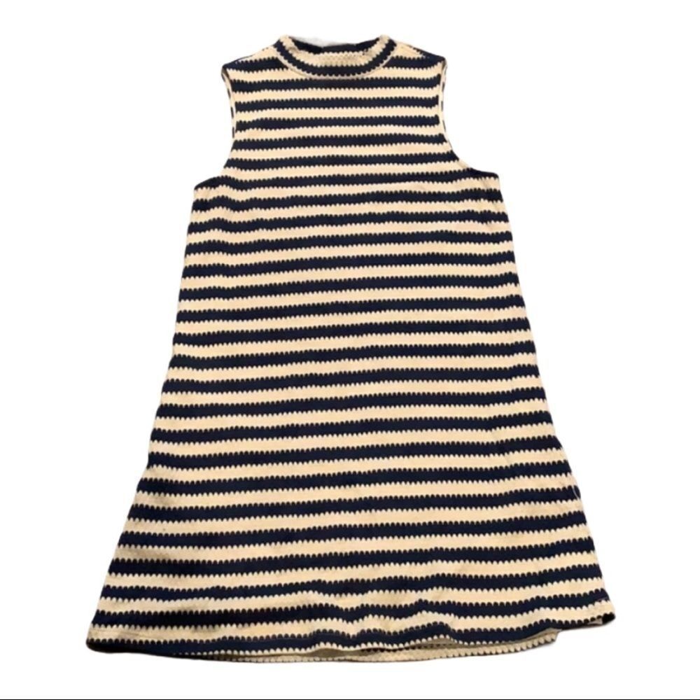 OTHERS FOLLOW sleeveless striped tunic dress.  S
